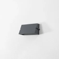 Bega udendørs væglampe 24372, grafit, støbt aluminium, IP65