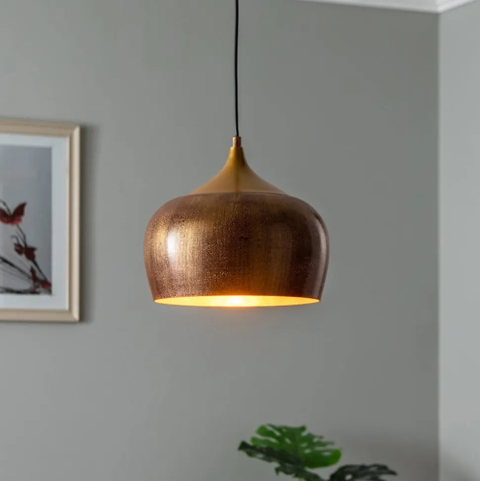 Berceste 211-S hængelampe Ø30cm guld