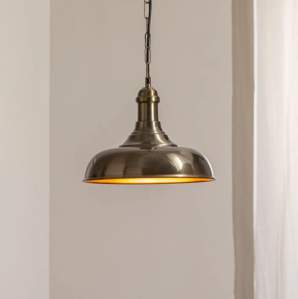 Berceste 225-S hængelampe Ø32cm guld