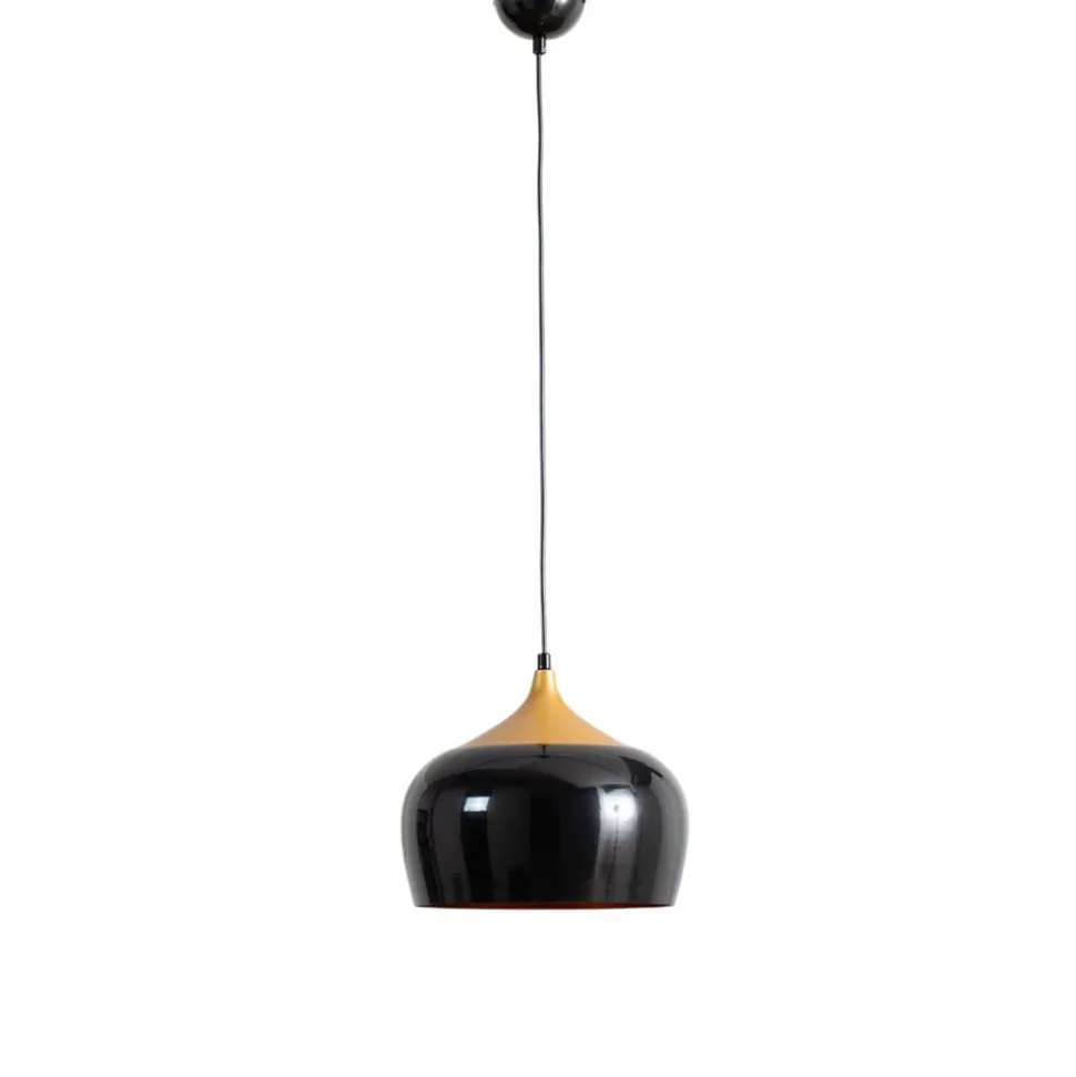 Berceste 212-S hængelampe Ø30cm sort/guld
