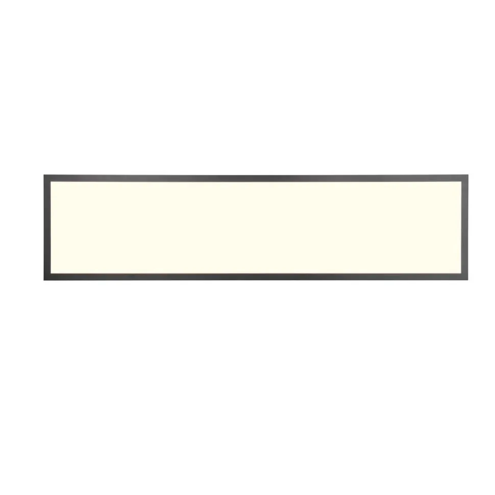 Beta LED-loftslampe, længde 119 cm, sort, RGBW, CCT