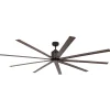 Big Smooth Eco loftventilator, 220 cm, bronze