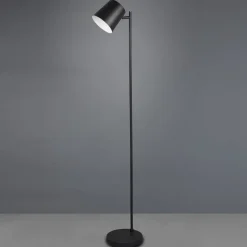 Blake LED-gulvlampe med batteri, kan dæmpes, sort