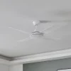 Bondi 1 loftventilator, mat hvid, fjernbetjening