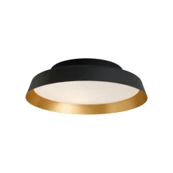 Boop! LED udendørs loftlampe Ø37cm sort/guld