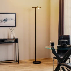 Bopp Share LED-uplight med læselampe, sort