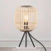 Bordesley bordlampe med træskærm