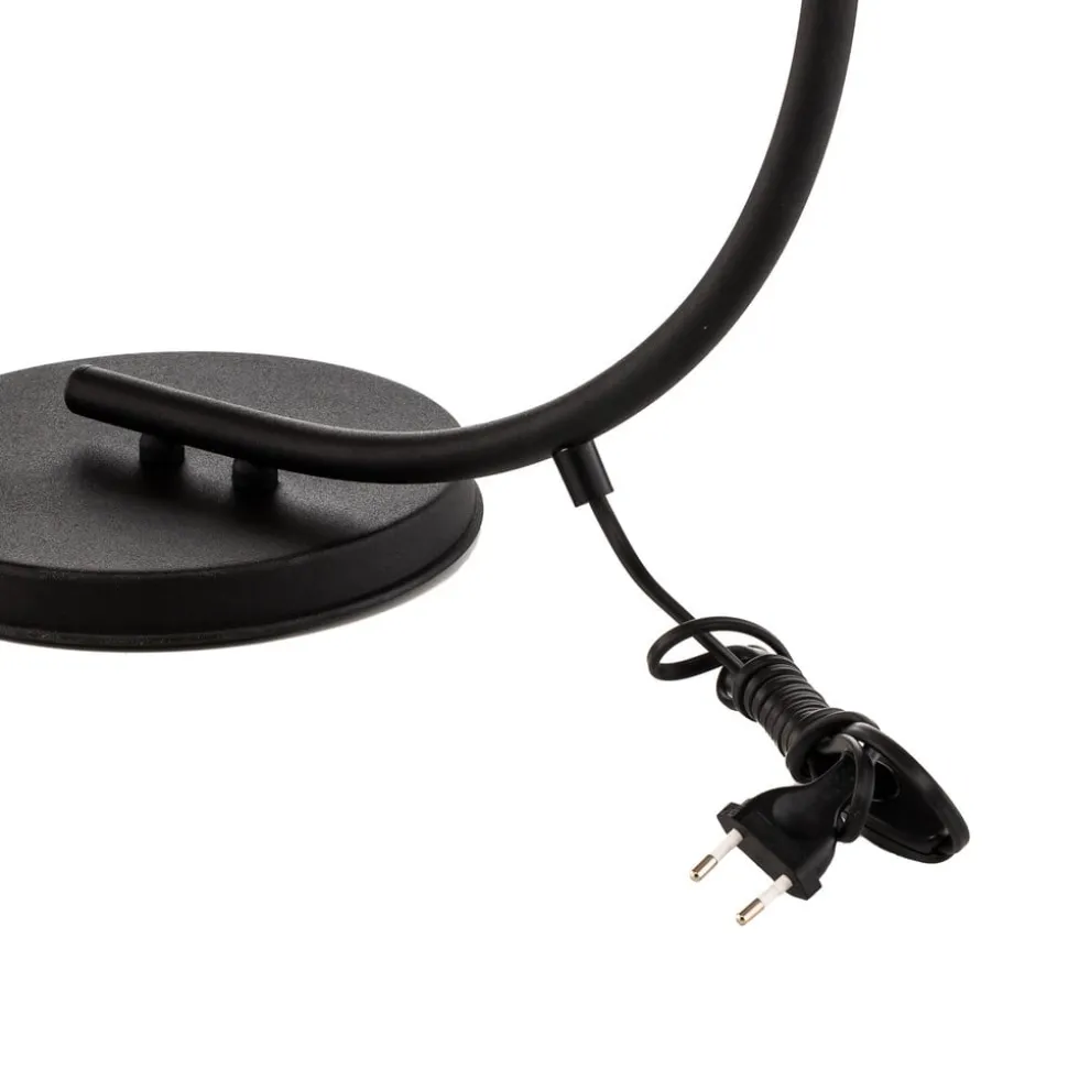 Bordlampe 1036, 1 lyskilde, sort-guld