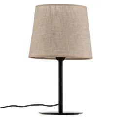 Bordlampe Chicago med skærm i hør