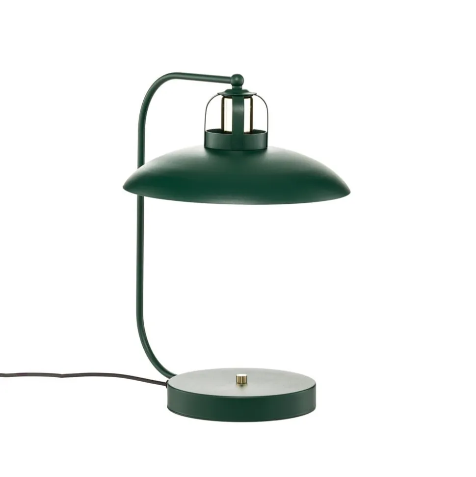 Bordlampe Felix, grøn/guld