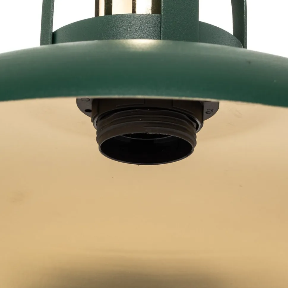 Bordlampe Felix, grøn/guld