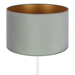 Bordlampe Golden Roller højde 30 cm mintgrøn/guld