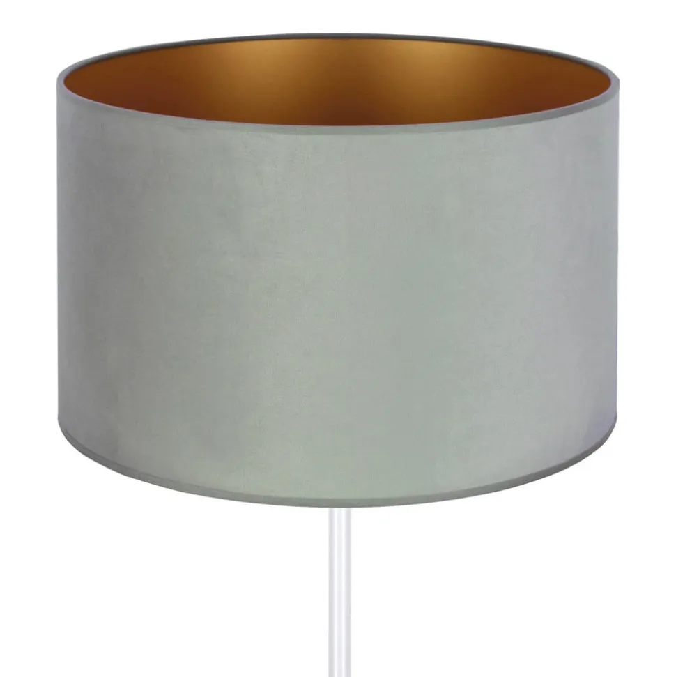 Bordlampe Golden Roller højde 30 cm mintgrøn/guld