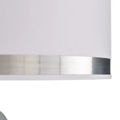 Bordlampe Lund, hvid/opal, højde 70 cm