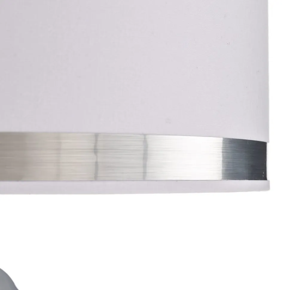 Bordlampe Lund, hvid/opal, højde 70 cm