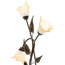 Bordlampe Miranda med 3 lyskilder, bronze
