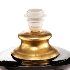 Bordlampe Mozart i spejlet grå/guld