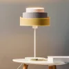 Bordlampe Pastell Trio senf/grå/lysegrå H 50 cm