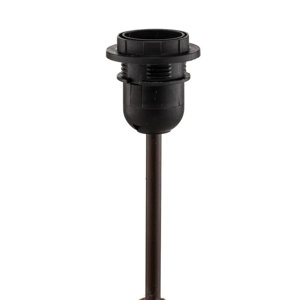 Bordlampe Seregon med stendekoration, højde 63 cm