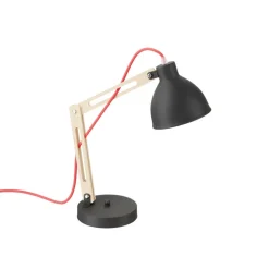 Bordlampe Skansen, justerbar, sort