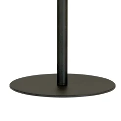 Bordlampe Tornado, sort/guld, metal, Ø 26 cm, E14