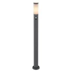 Boston stibelysning, højde 110 cm, med sensor
