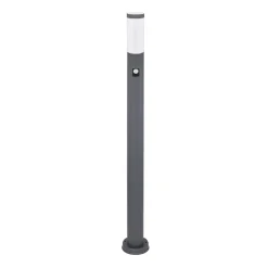 Boston stibelysning, højde 110 cm, med sensor