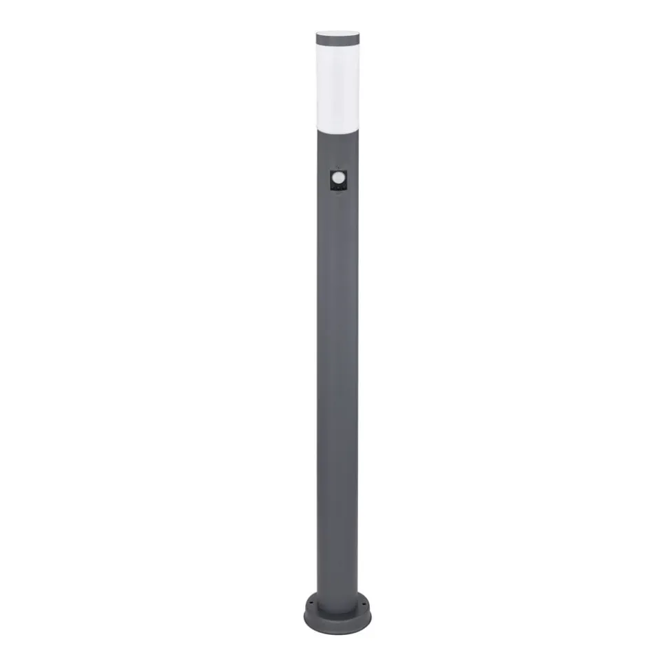 Boston stibelysning, højde 110 cm, med sensor