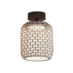Bover Nans PF/21 LED udendørs loftslampe, beige