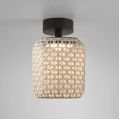 Bover Nans PF/21 LED udendørs loftslampe, beige