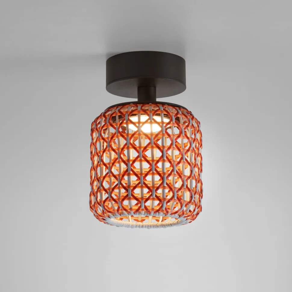 Bover Nans PF/16 LED udendørs loftslampe, rød