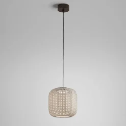 Bover Nans S/31 LED udendørs pendel, beige
