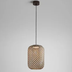 Bover Nans S/31.2 LED udendørs pendel, brun