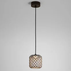 Bover Nans S/16 LED udendørs pendel, brun