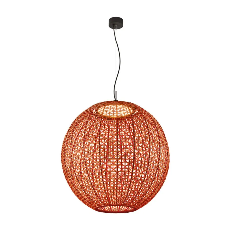 Bover Nans Sphere S/80 LED udendørs pendel rød