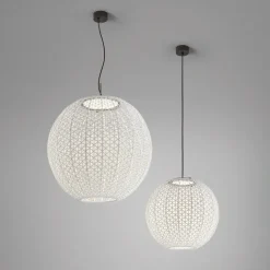 Bover Nans Sphere S/80 LED udendørs pendel beige