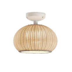 Bover udendørs loftlampe Garota, hvid/elfenbensfarvet