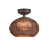 Bover udendørs loftlampe Garota, grafitbrun/brun