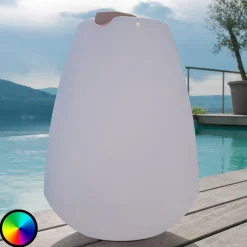 Bærbart dekorativt LED-lys Vessel