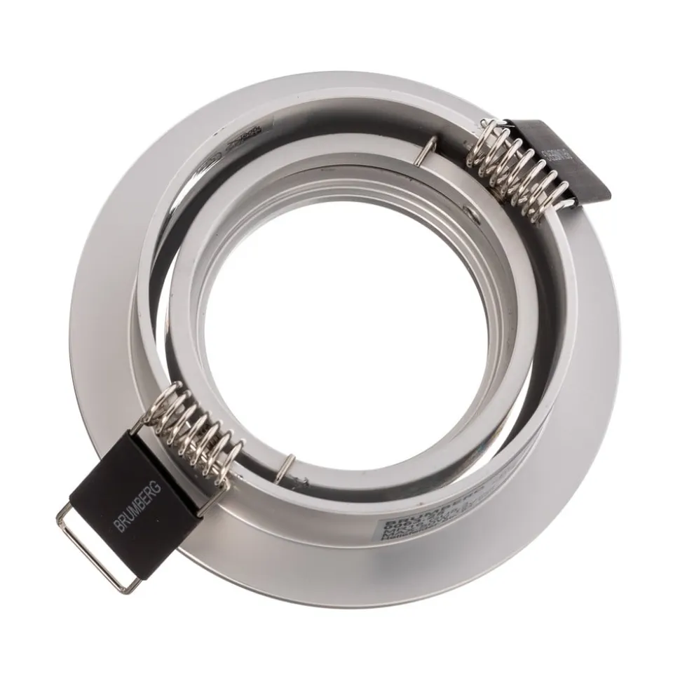BRUMBERG 0063 downlight, rundt, aluminium