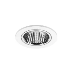 BRUMBERG Apollo Micro, facetteret, rund, 3.000 K, hvid