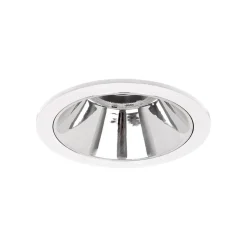BRUMBERG Apollo Mini, glat reflektor, rund, 4.000 K, hvid