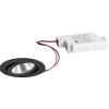 BRUMBERG BB03 indbygning RC driver kantet sort