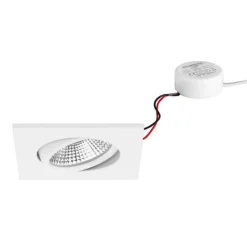 BRUMBERG BB25 IP65 indbyg. RC driver rund hvid