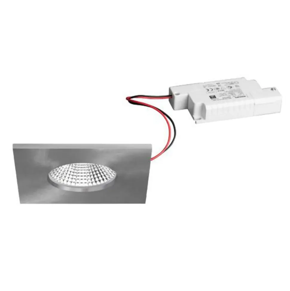 BRUMBERG BB21 IP65 indbyg RC driver kantet nikkel