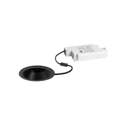 BRUMBERG Binato LED-indbygningsspot, RC-dæmp-til-varm, sort