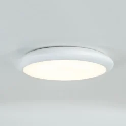 BRUMBERG Gavan LED-loftslampe, IP65, hvid Ø32cm