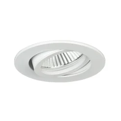 BRUMBERG indbygningsspot Tirrel-R GU10 fatning, mat hvid