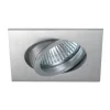 BRUMBERG indbygningsspot Tirrel-S, fatning GU10, mat aluminium