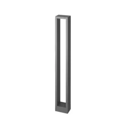 BRUMBERG LED stibelysning Addia, grafit, IP54, højde 90 cm